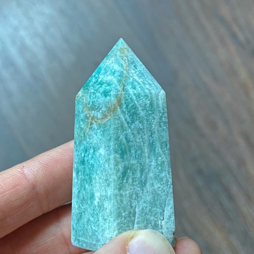 Orosz Amazonit ásvány csúcs, extrakék Orosz Amazonit ásvány csúcs, extrakék