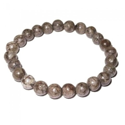 BARNA hópehely obszidián karkötő BARNA hópehely obszidián karkötő