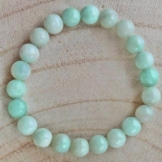 Amazonit karkötő, valódi kék Amazonit karkötő, valódi kék