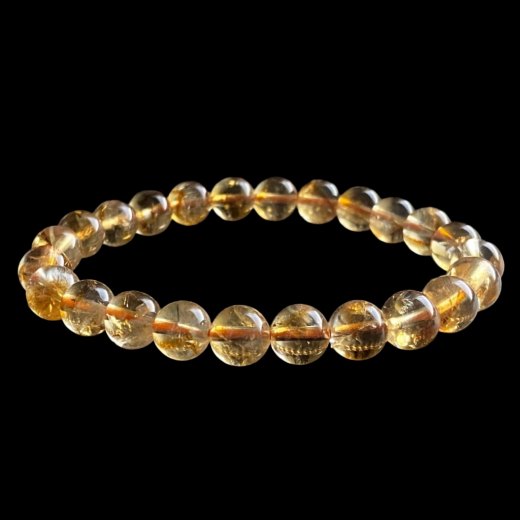 Ritkaság - valóban természetes citrin karkötő