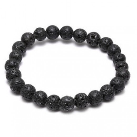 Lávakő karkötő Lávakő karkötő