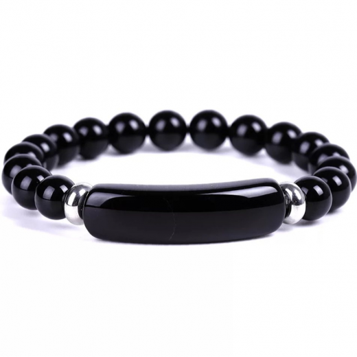 Ónix karkötő III., sávos Ónix karkötő III., sávos