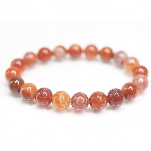 Tűz achát karkötő, tűzachát Tűz achát karkötő, tűzachát