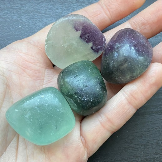 Fluorit marokkő, nagy, vastag Fluorit marokkő, nagy, vastag