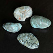 Larimar marokkő, NAGY, fúrt 
