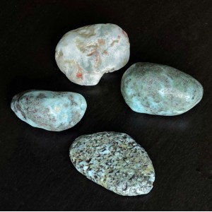 Larimar marokkő, NAGY, fúrt 