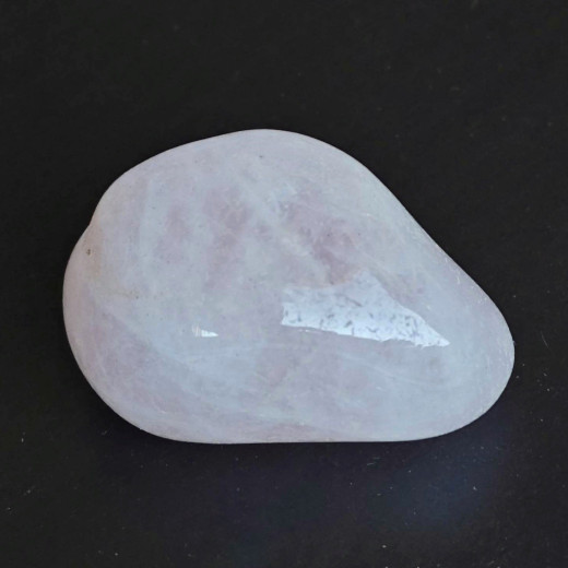 Rózsakvarc marokkő, nagy, vastag Rózsakvarc marokkő, nagy, vastag