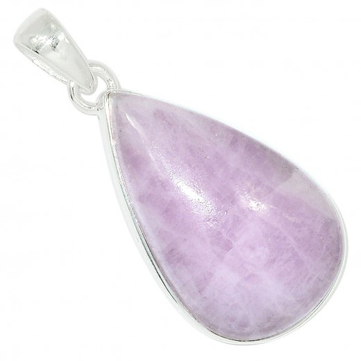 Kunzit medál, ezüst Kunzit medál, ezüst