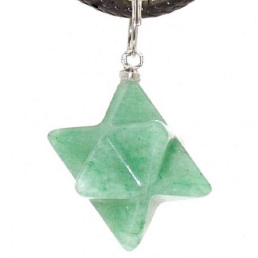 Aventurin merkaba medál Aventurin merkaba medál
