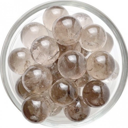 Füstkvarc marokkő méretű gömb Füstkvarc marokkő méretű gömb